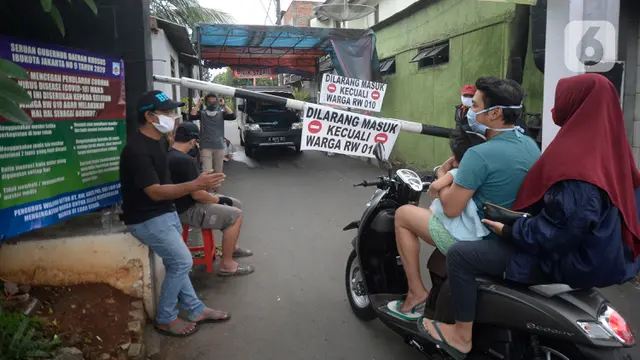 Satu RW di Tanah Kusir Batasi Akses