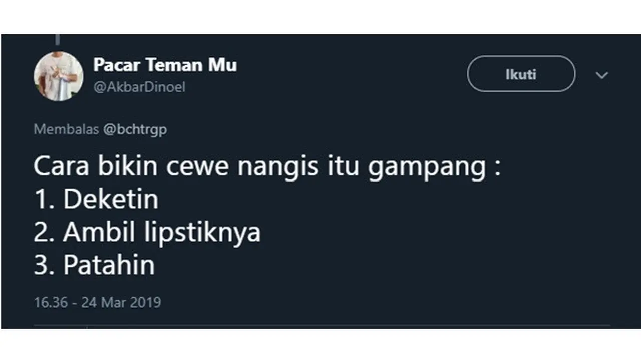 cewek menangis