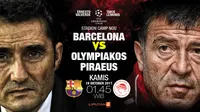 Barcelona vs Olympiakos Piraeus (Liputan6.com/Abdillah)