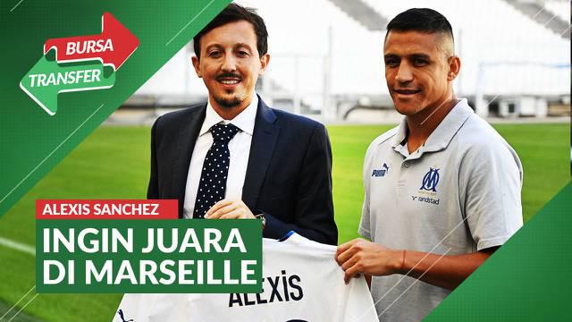 Berita video bursa transfer, Alexis Sanchez pindah ke Marseille dan ingin bersaing dengan PSG dalam perebutan gelar Ligue 1