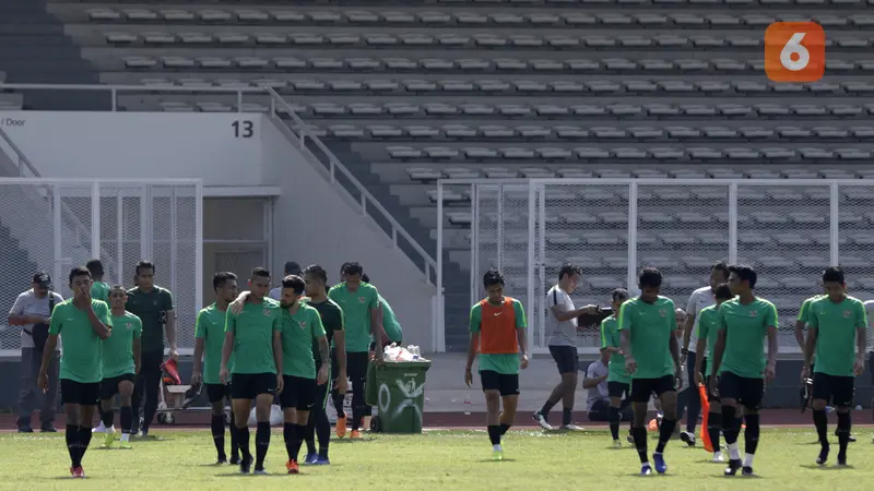 Latihan Timnas Indonesia