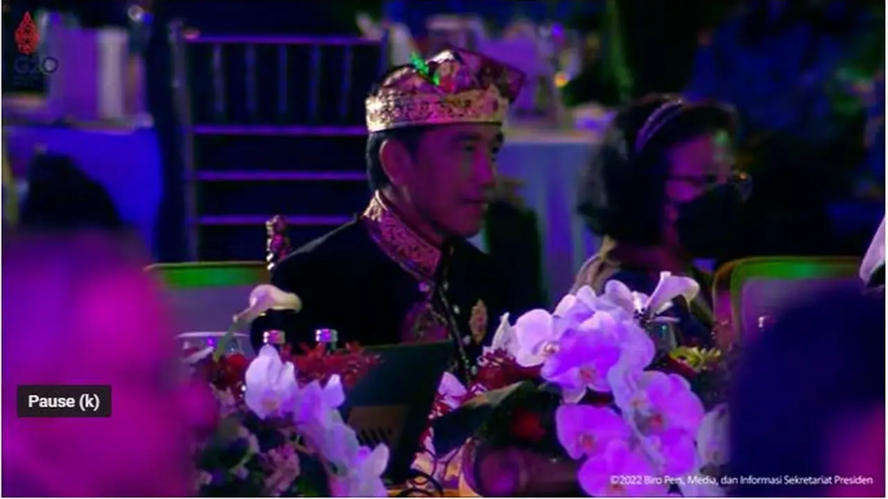 Saat Jokowi dan Pemimpin KTT G20 Larut dalam Alunan Lagu Mimpi Indah di Jamuan Makan Malam