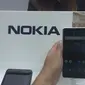 Tampak depan Nokia 6. (Liputan6.com/Jeko Iqbal Reza)