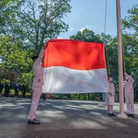 Peringatan Hut ke-75 RI di KJRI Washington DC, Amerika Serikat. (Dok KBRI Washington DC)