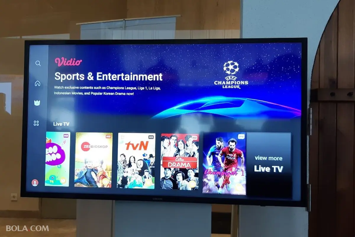 Layanan Vidio Premier bisa dinikmati para pelanggan XL Home