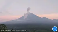 Penampakan Terkini Gunung Semeru Pascaerupsi Selasa Pagi, Warga Wajib Patuhi Aturan Ini