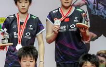 FOTO: Juara Indonesia Masters 2024, Ganda Putri China Liu Sheng Shu/Tan Ning Bawa Pulang Hadiah Setengah Miliar Usai Tekuk Rekan Senegaranya