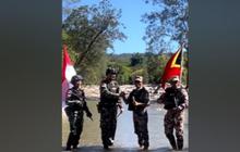 Sama-sama Bersenjata, Begini Jadinya Pasukan TNI Bertemu para Polisi Timor Leste di Tengah Hutan Perbatasan