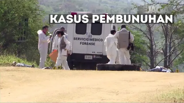 SEJAGAT: 4 Siswa Ditemukan Tewas di Jalanan Meksiko