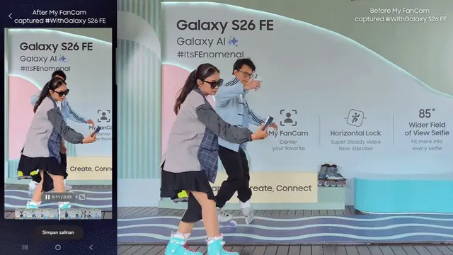 Bikin Beragam Konten FEnomenal Hanya dari Satu Shot dengan Galaxy S26 FE