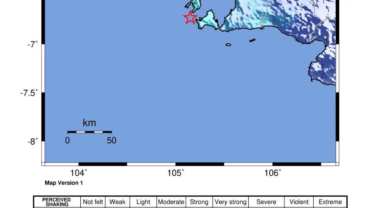 Gempa sumur Banten