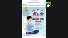 Waspada Hoaks Pendaftaran Bansos Ibu Hamil Beredar, Awas Jangan Tertipu
