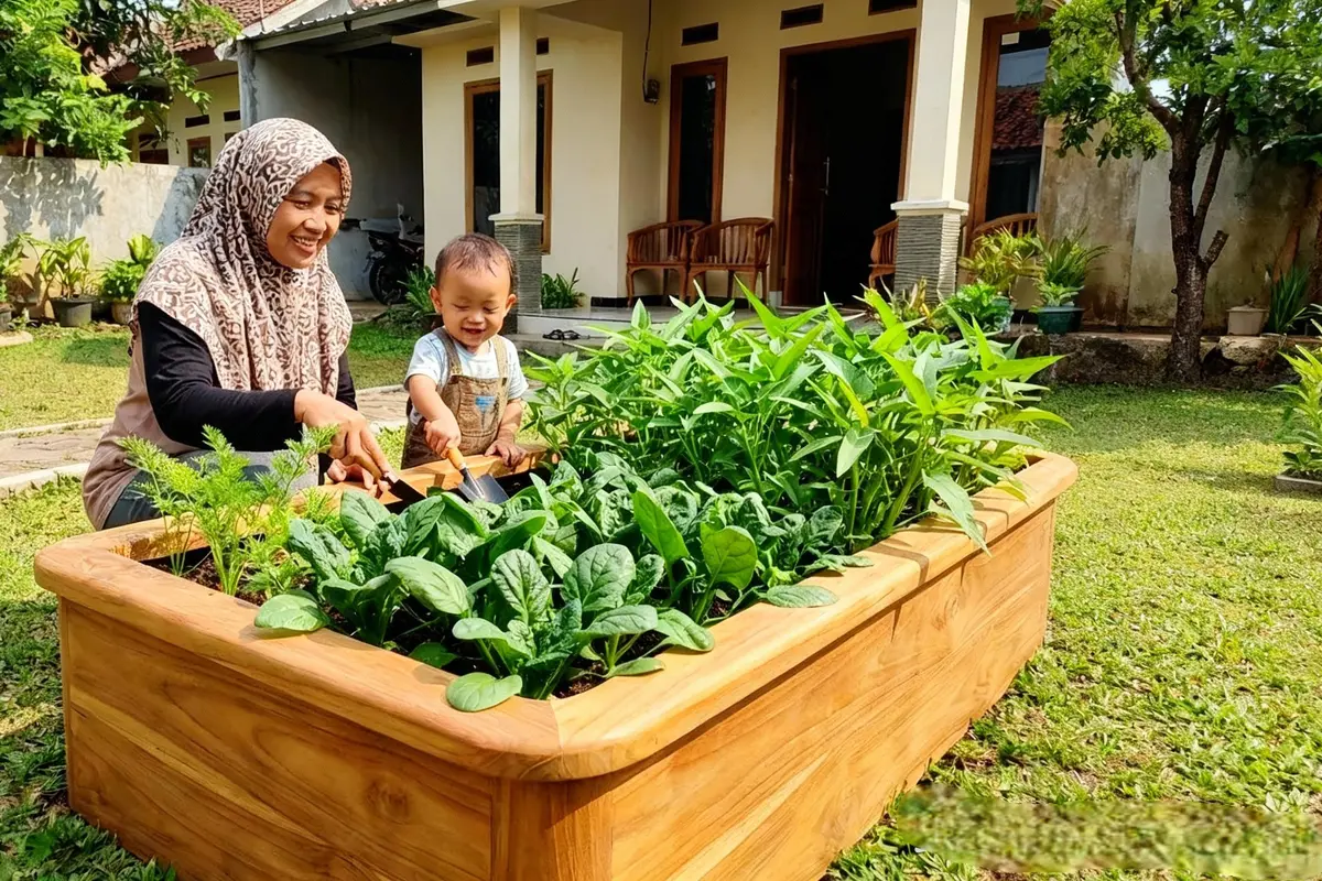 Kebun Sayur Rumah Ramah Anak