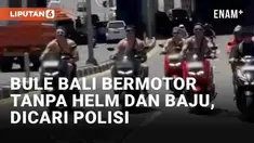 Warga Bali kembali dibuat resah oleh ulah bule yang berkendara di jalanan. Dalam video yang viral, rombongan bule berjumlah 4 orang mengendarai motor tanpa helm dan baju. Mereka terekam melalui Underpass Dewa Ruci, Kuta, Badung.