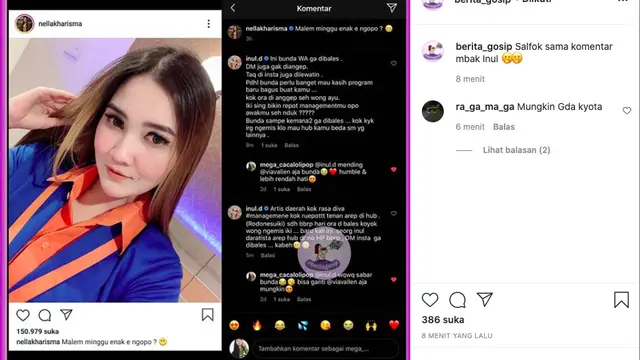 Inul Daratista Merasa Tak Dianggap oleh Nella Kharisma