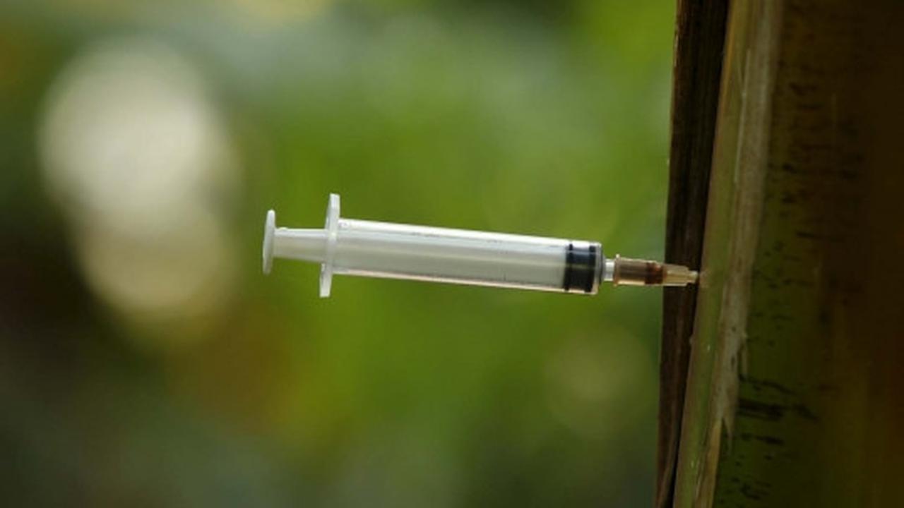Potret suram pecandu heroin simpan jarum suntik di pohon pisang