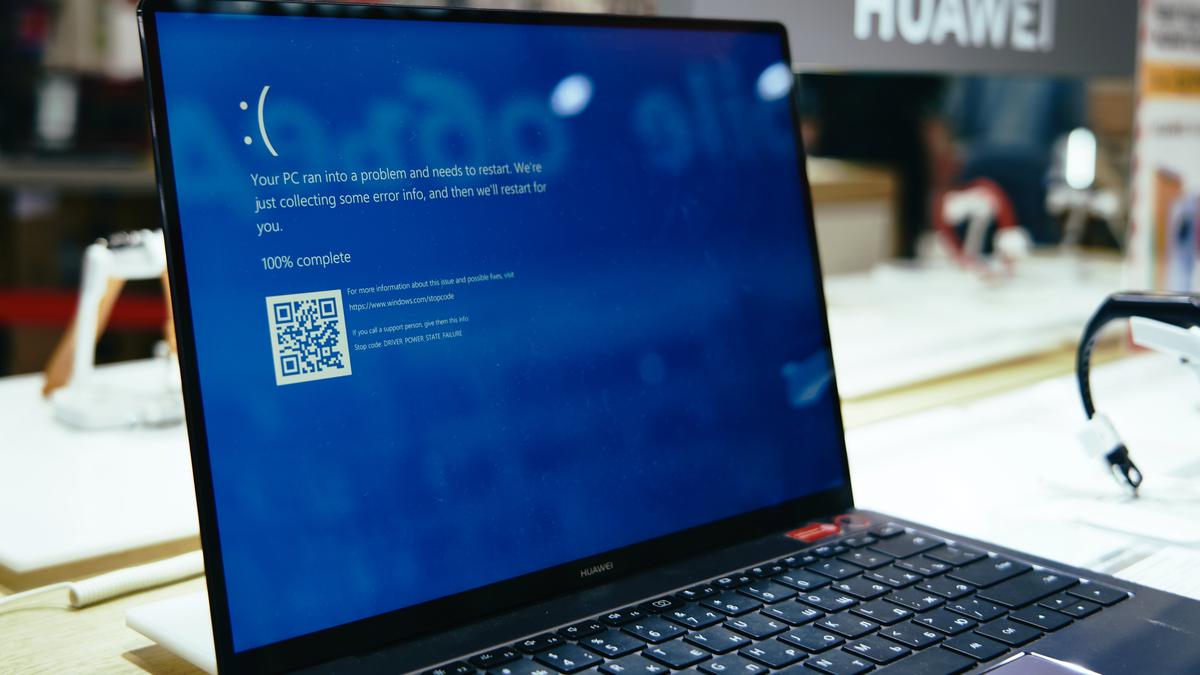 laptop blue screen