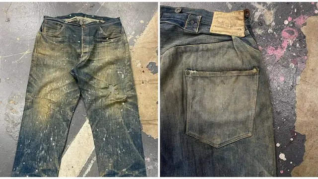 Ditemukan di Sebuah Tambang, Celana Jeans Tahun 1880-an Ini Dilelang Rp 1,3 M