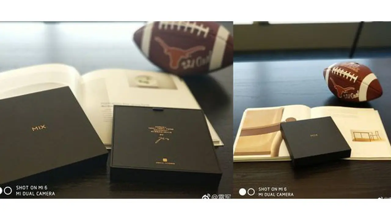 Teaser boks Xiaomi Mi Mix 2