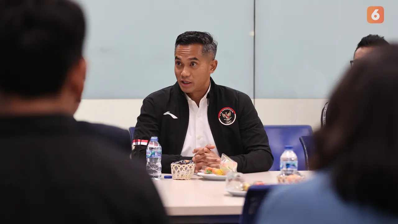 Kunjungan Cdm Olimpiade Paris 2024 Anindya Bakrie ke EMTEK