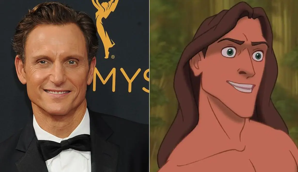 Tony Goldwyn adalah pengisi suara film Tarzan yang dirilis tahun 1999. (Getty/Disney/Cosmopolitan)