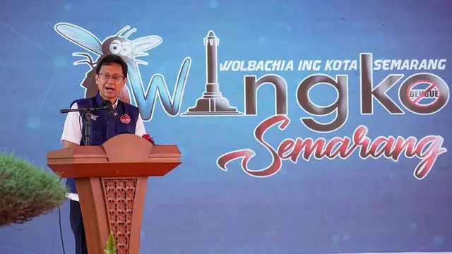 Wingko Semarang yang memiliki arti Wolbachia Ing Kota Semarang. (Foto: Kemenkes RI)