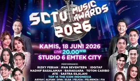 SCTV Music Awards 2026 Hadirkan 2 Kategori Khusus, Apresiasi untuk Lagu Daerah
