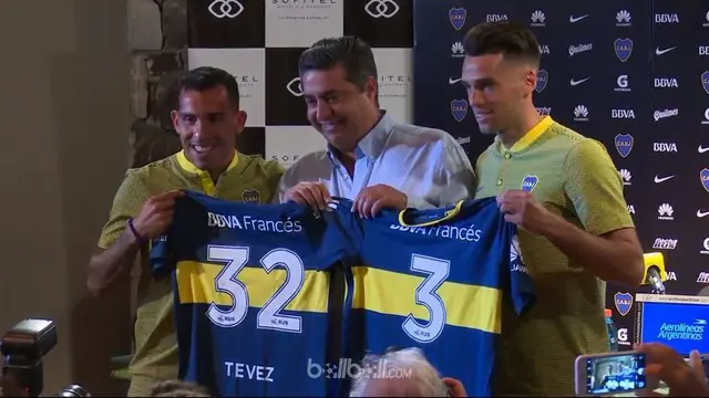 VIDEO: Carlos Tevez Kembali Lagi ke Boca Juniors