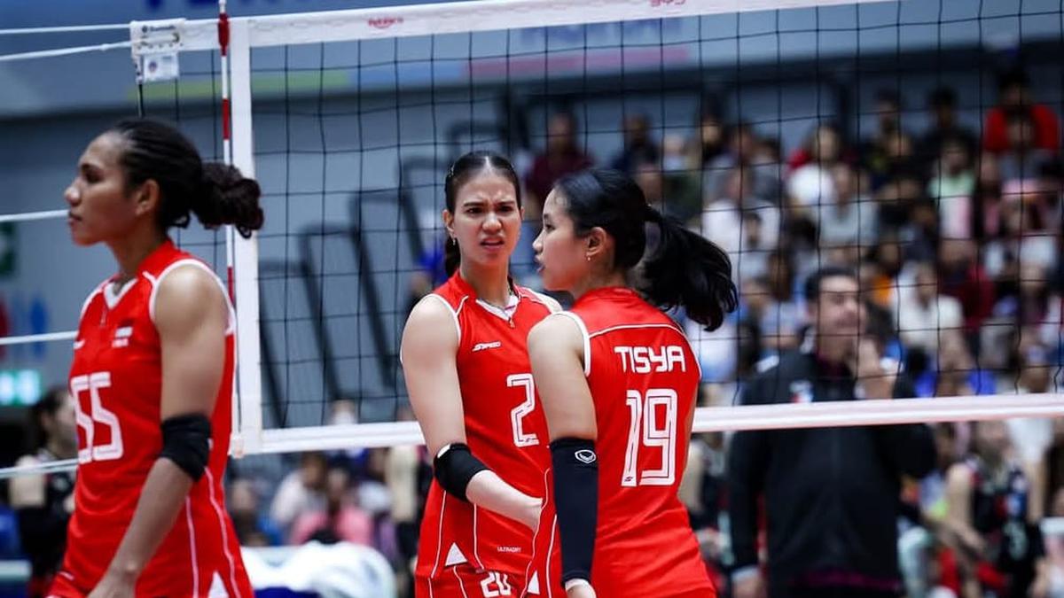 Timnas Voli Putri Indonesia Tutup Leg Pertama SEA V League 2025 Tanpa Kemenangan