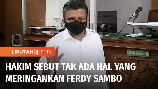 Majelis Hakim Pengadilan Negeri Jakarta Selatan menjatuhkan putusan mati kepada terdakwa Ferdy Sambo, terkait perkara pembunuhan berencana Brigadir Yosua. Majelis menyatakan, tidak ada satupun hal yang meringankan dari Ferdy Sambo.
