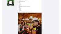 Cek Fakta: Link Pendaftaran Pegawai Baru Freeport Indonesia Lulusan SMP sampai SMA Ini Tidak Benar