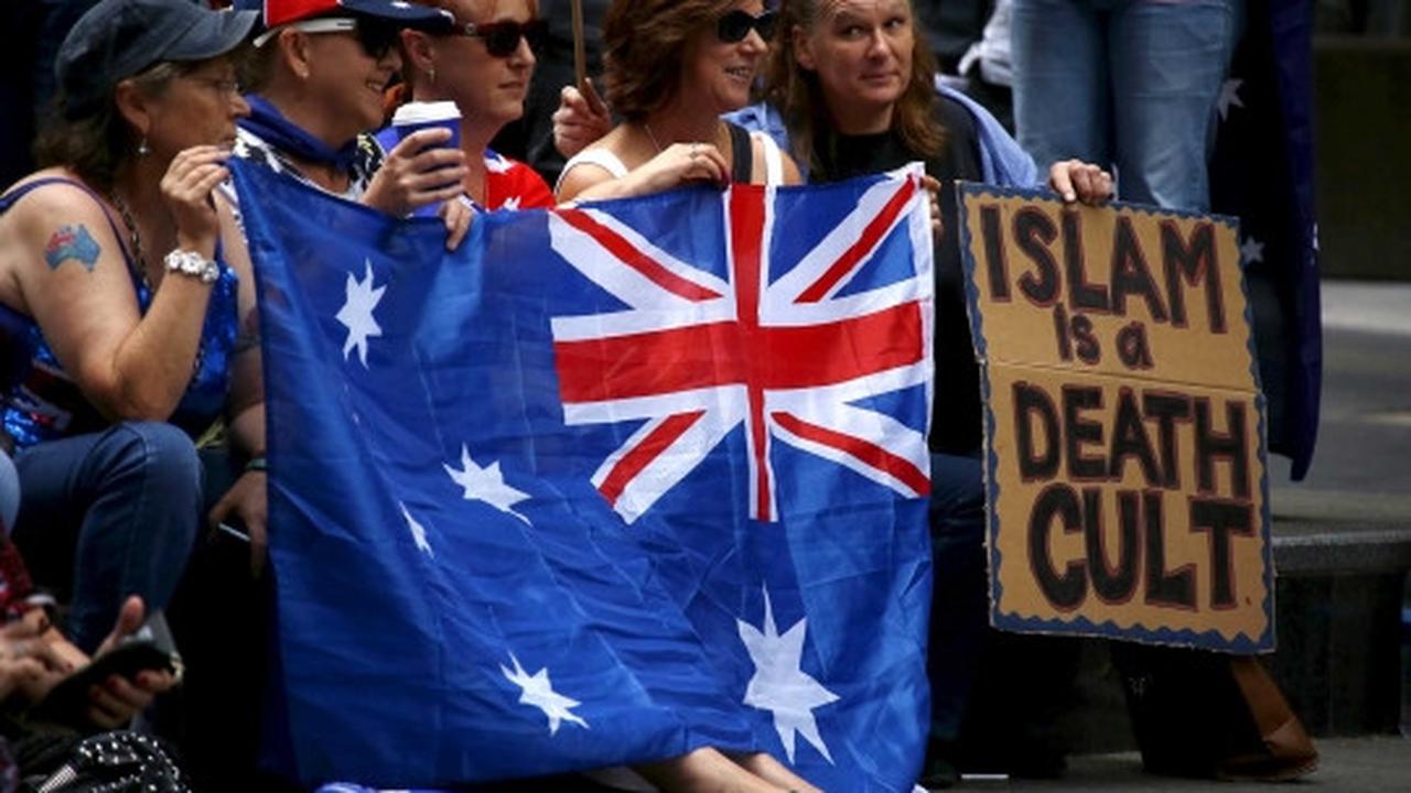 Protes teror di Paris, warga Australia gelar unjuk rasa anti-Islam