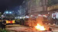 Polisi Tangkap Terduga Pembawa Sajam saat Demo Yogyakarta
