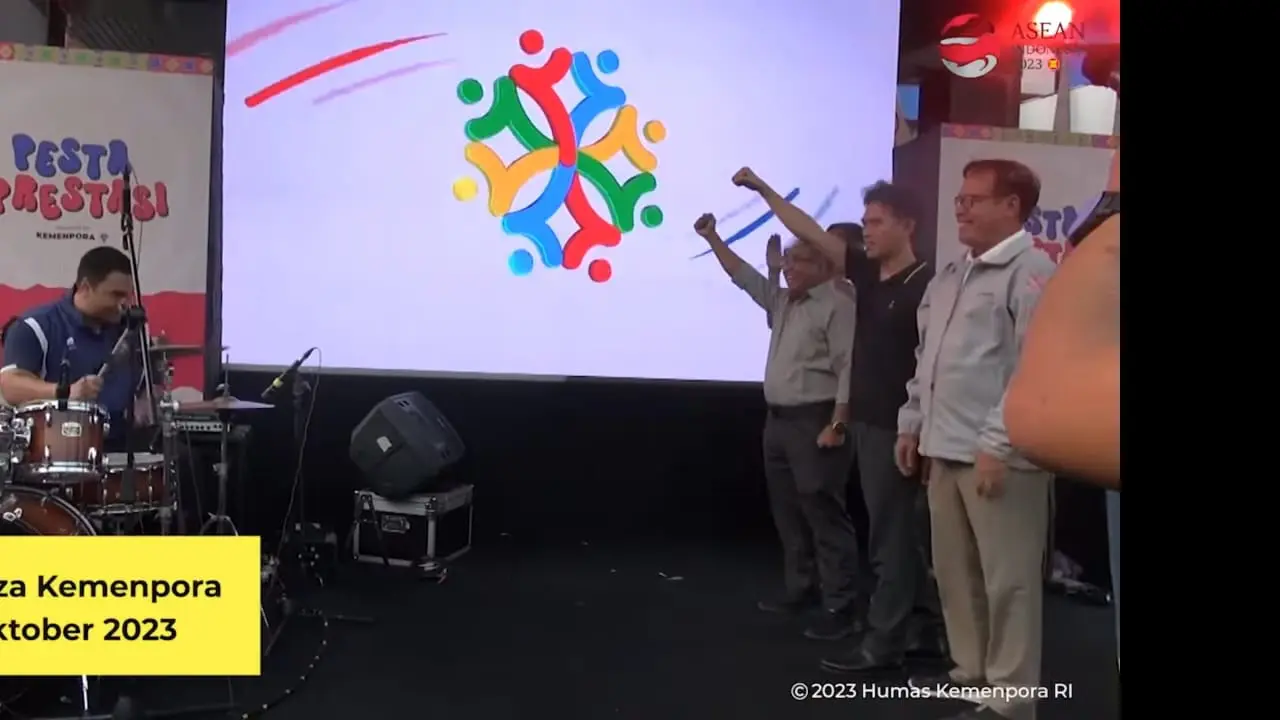 Kemenpora meluncurkan bulan pesta dan pesta prestasi dalam perayaan hari Sumpah Pemuda 2023
