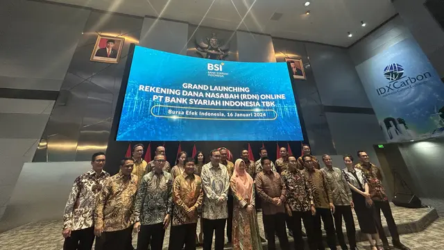 Peluncuran rekening dana nasabah (RDN) online PT Bank Syariah Indonesia Tbk, Selasa (16/1/2024). (Foto: Liputan6.com/Elga N)