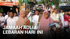 Ribuan Jamaah Masjid Aolia Gunung Kidul Gelar Salat Idul Fitri Hari Ini