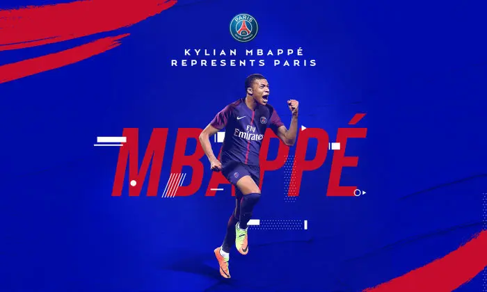 Gelandang AS Monaco, Kylian Mbappe resmi bergabung dengan Paris Saint-Germain. (PSG). 