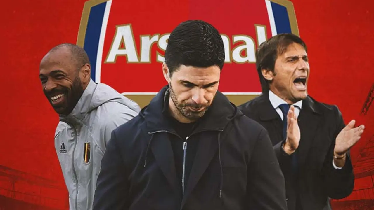 Arsenal - Thierry Henry, Mikel Arteta, Antonio Conte