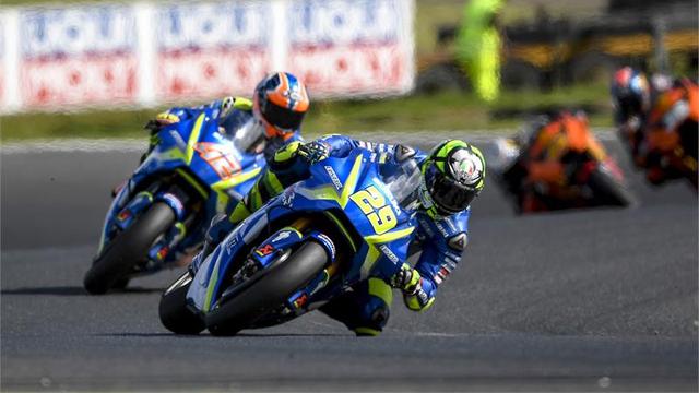 Andrea Iannone, Alex Rins, Suzuki