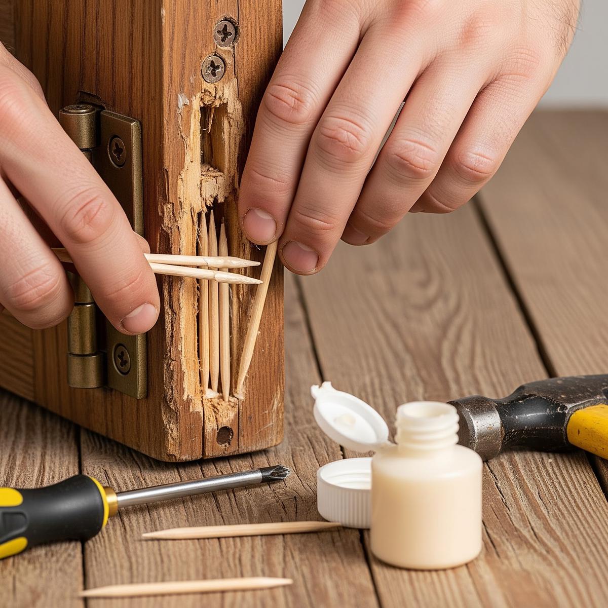 Cara Memperbaiki Pengait Pintu yang Rusak agar Bisa Dipakai Lagi Tanpa Ganti Baru (AI Generated)