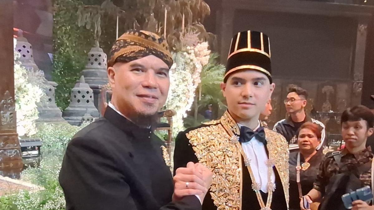 Al Ghazali Bahagia Ahmad Dhani Wujudkan Konsep Pernikahan Impiannya: Alhamdulillah, Terima Kasih Ayah