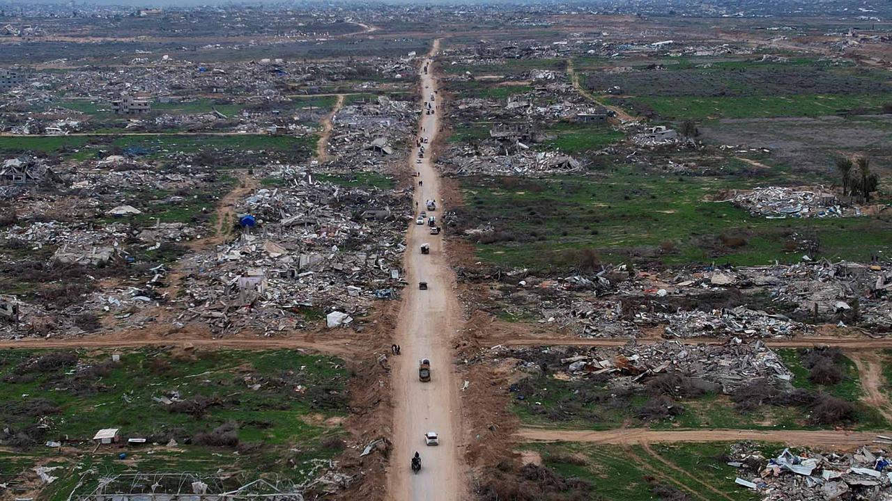 Warga Palestina kembali ke Kampung halamannya di Gaza Utara, Lintasi Koridor Netzarim