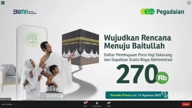 Pegadaian Tawarkan Program Pembiaayan Porsi Haji