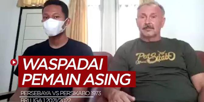 VIDEO: Pelatih Persikabo 1973, Igor Kriushenko Waspadai Kekuatan Pemain Asing Persebaya Surabaya di Pekan 2 BRI Liga 1