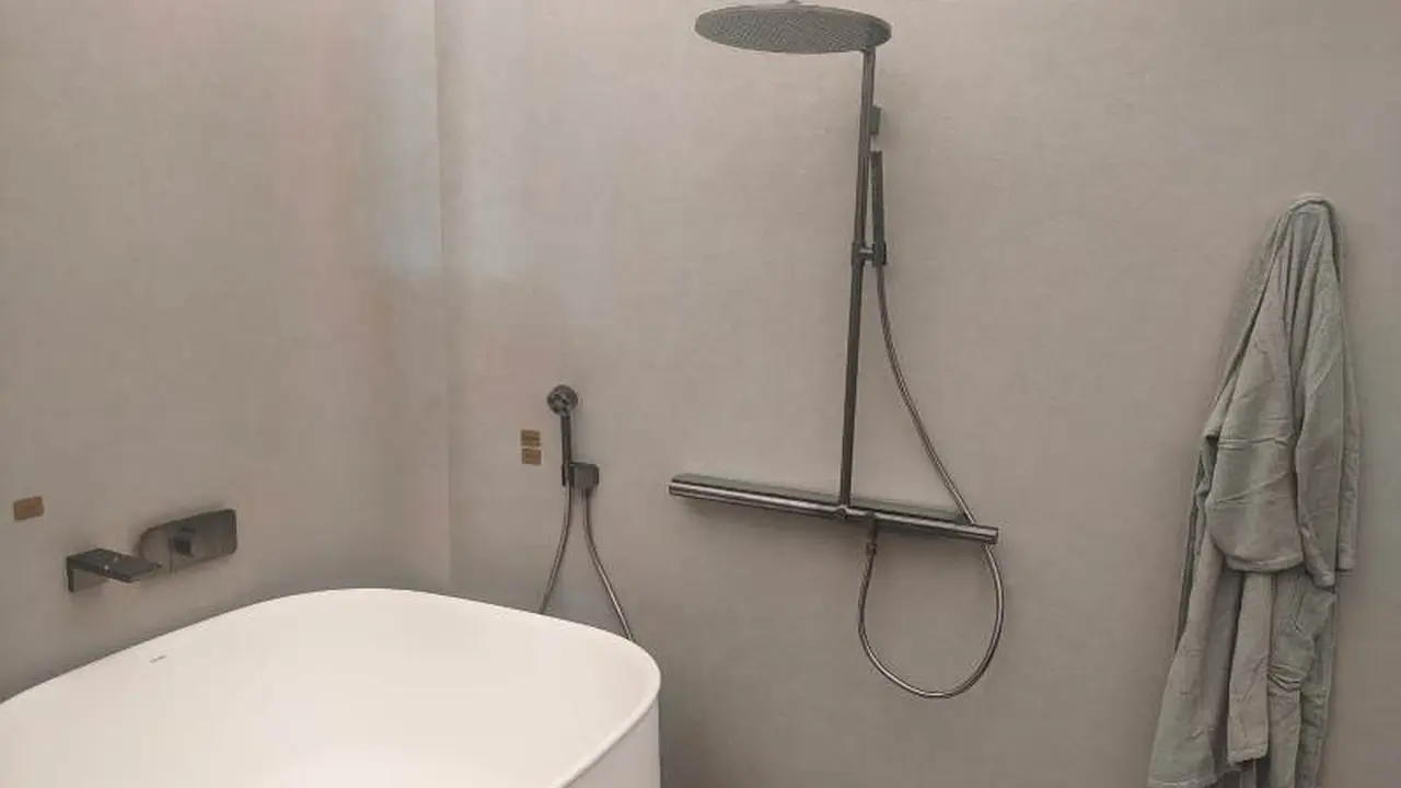 Mendesain Kamar Mandi Impian dengan Teknologi yang Mempertemukan Dunia Fisik dengan Realitas Digital.  (Liputan6.com/Henry)
