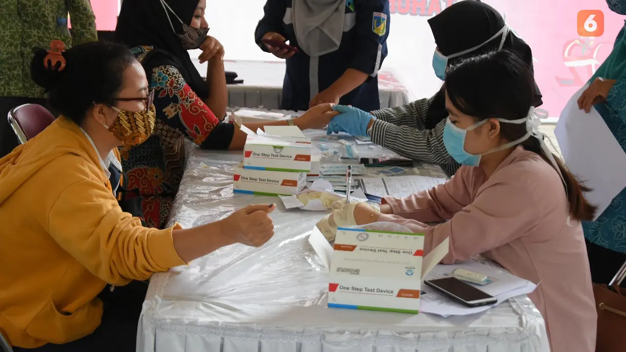 rapid tes gratis untuk perempuan di sulteng