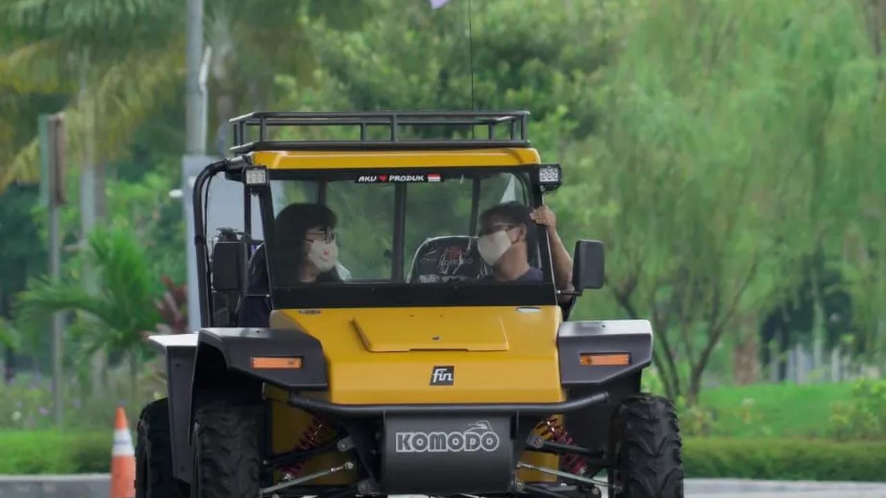 6. FIN KOMODO<br>Dikembangkan PT Fin Komoda Teknologi sejak 2005 di Cimahi, Jawa Barat.Dirancang sebagai mobil off-road tipe penjelajah. Generasi kedua dipasarkan 2009