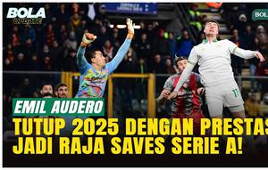 Emil Audero menutup tahun 2025 dengan performa luar biasa bersama Cremonese. Kiper Timnas Indonesia ini mencatatkan rata-rata saves tertinggi Serie A musim 2025/2026 menurut FotMob, mengungguli Maignan hingga Sommer.