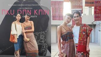 Dukungan Kelly Tandiono dan Prisia Nasution di Festival Aku dan Kain Oscar Lawalata