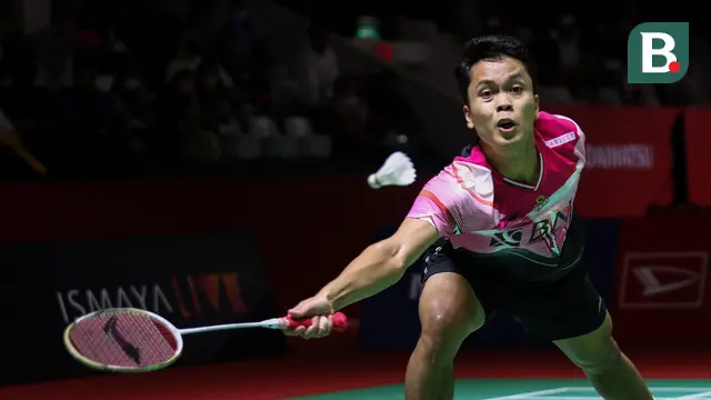 Foto: Anthony Ginting Dkk Segel 4 Tempat di Babak 16 Besar Tunggal Putra Indonesia Masters 2023